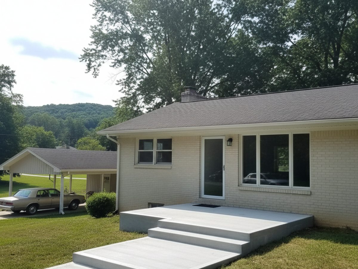Concrete Steps & Stoops completed by Spectrum Concrete Inc in Phillipsburg, PA